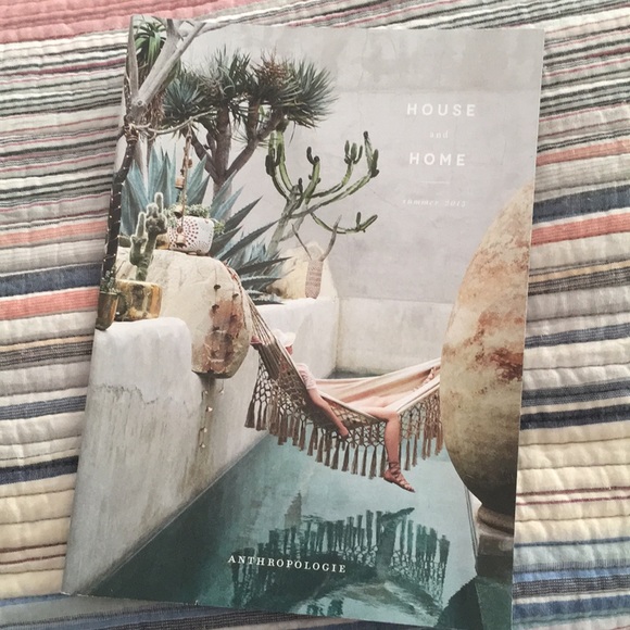 Anthropologie Other Anthropologie House Home Catalog Summer 25